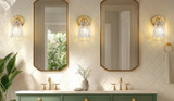 Z-Lite - 1960-1S-MGLD - One Light Wall Sconce - Andree - Modern Gold