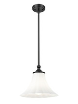 Z-Lite - 1958P12-MB - One Light Pendant - Fleur - Matte Black