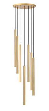 Z-Lite - 919MP24-7R-MGLD-LED - LED Chandelier - Forest - Modern Gold