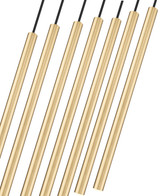 Z-Lite - 919MP24-7L-MGLD-LED - LED Linear Chandelier - Forest - Modern Gold