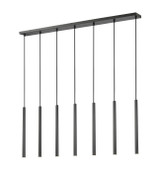Z-Lite - 919MP24-7L-MB-LED - LED Linear Chandelier - Forest - Matte Black