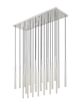 Z-Lite - 919MP24-23L-BN-LED - LED Linear Chandelier - Forest - Brushed Nickel