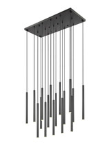 Z-Lite - 919MP24-17L-MB-LED - LED Linear Chandelier - Forest - Matte Black