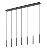 Z-Lite - 919MP12-7L-MB-LED - LED Linear Chandelier - Forest - Matte Black