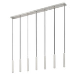 Z-Lite - 919MP12-7L-BN-LED - LED Linear Chandelier - Forest - Brushed Nickel