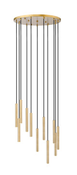 Z-Lite - 919MP12-11R-MGLD-LED - LED Chandelier - Forest - Modern Gold