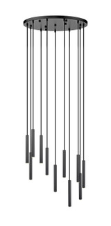 Z-Lite - 919MP12-11R-MB-LED - LED Chandelier - Forest - Matte Black