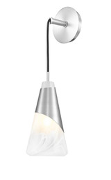 Z-Lite - 828-1S-BN - One Light Wall Sconce - Aimie - Brushed Nickel