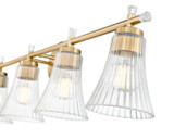 Z-Lite - 7519-5V-MGLD - Five Light Vanity - Belle - Modern Gold