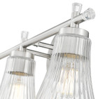 Z-Lite - 7519-3V-BN - Three Light Vanity - Belle - Brushed Nickel