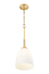 Z-Lite - 7518P8-MGLD - One Light Pendant - Naya - Modern Gold