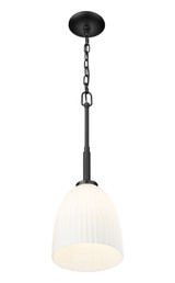 Z-Lite - 7518P8-MB - One Light Pendant - Naya - Matte Black