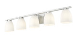 Z-Lite - 7518-5V-BN - Five Light Vanity - Naya - Brushed Nickel
