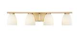 Z-Lite - 7518-4V-MGLD - Four Light Vanity - Naya - Modern Gold