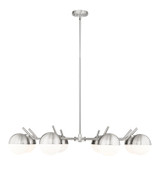 Z-Lite - 7517-8BN - Eight Light Chandelier - Realm Sphere - Brushed Nickel