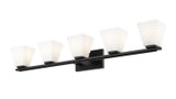 Z-Lite - 7514-5V-MB - Five Light Vanity - Annalise - Matte Black