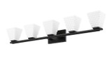 Z-Lite - 7514-5V-MB - Five Light Vanity - Annalise - Matte Black
