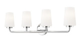 Z-Lite - 7005-4V-CH - Four Light Vanity - Montford - Chrome