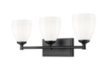 Z-Lite - 7004-3V-MB - Three Light Vanity - Oren - Matte Black