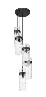 Z-Lite - 7002P5-5R-MB - Five Light Chandelier - Fontaine - Matte Black