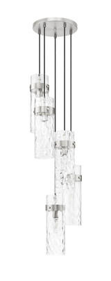 Z-Lite - 7002P5-5R-BN - Five Light Chandelier - Fontaine - Brushed Nickel