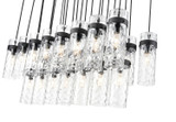 Z-Lite - 7002P5-23L-MB - 23 Light Linear Chandelier - Fontaine - Matte Black