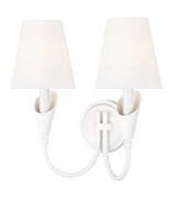 Z-Lite - 4014-2S-TW - Two Light Wall Sconce - Claudelle - Tundra White