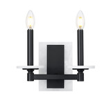 Z-Lite - 3045-2S-MB - Two Light Wall Sconce - Kaden - Matte Black