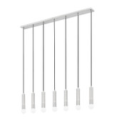 Z-Lite - 1956P-7L-BN - Seven Light Linear Chandelier - Stari - Brushed Nickel