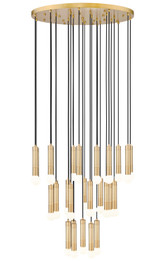 Z-Lite - 1956P-27R-MGLD - 27 Light Chandelier - Stari - Modern Gold