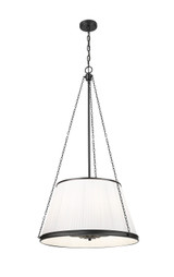 Z-Lite - 1954P24-MB - Six Light Pendant - Madeline - Matte Black