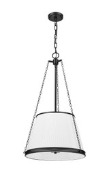 Z-Lite - 1954P18-MB - Five Light Pendant - Madeline - Matte Black