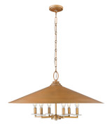 Z-Lite - 1953-32SGD - Six Light Pendant - Rialto - Signature Gold