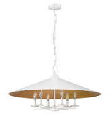 Z-Lite - 1953-32MW - Six Light Pendant - Rialto - Matte White