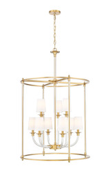 Z-Lite - 1950-9C-RB - Nine Light Chandelier - Katerina - Rubbed Brass
