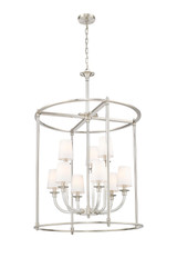 Z-Lite - 1950-9C-BN - Nine Light Chandelier - Katerina - Brushed Nickel