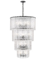 Z-Lite - 1943-48MB - 18 Light Chandelier - Glacier - Matte Black