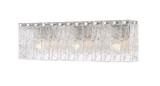 Z-Lite - 1943-3V-BN - Three Light Vanity - Glacier - Brushed Nickel