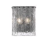 Z-Lite - 1943-2S-MB - Two Light Wall Sconce - Glacier - Matte Black