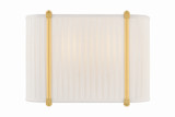 Hudson Valley - AH6308-AGB - Two Light Wall Sconce - Cornell - Aged Brass
