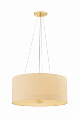 Hudson Valley - 8923-AGB - Four Light Pendant - Ashland - Aged Brass