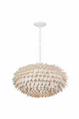 Hudson Valley - 1963-WP - Three Light Pendant - Alsen - White Plaster