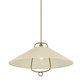 Hudson Valley - CB8624-HB/SSD - One Light Pendant - Pawley - Historic Bronze/Soft Sand