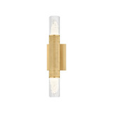 Hudson Valley - 3202-AGB - Two Light Wall Sconce - Glen Cove - Aged Brass