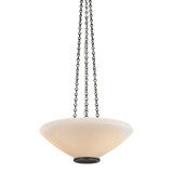 Hudson Valley - 2317-DB - Three Light Pendant - Awosting - Distressed Bronze