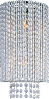ET2 - E23131-10PC - Two Light Wall Mount - Spiral - Polished Chrome