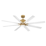 Hinkley - 907166FHB-LWD - 66" Smart Fan - Vantage - Heritage Brass