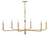 Hinkley - 48628BNG - LED Chandelier - Ansel - Burnished Gold