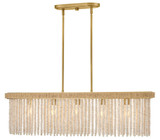 Hinkley - 48605LCB - LED Linear Pendant - Indra - Lacquered Brass