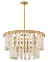 Hinkley - 48604LCB - LED Chandelier - Indra - Lacquered Brass